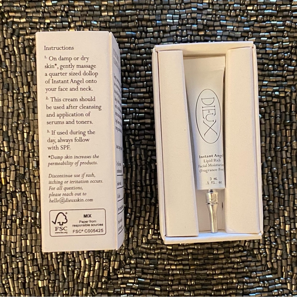 DIEUX Instant Angel Lipid Rich Facial Moisturizer (Fragrance-Free) - Picture 2 of 4